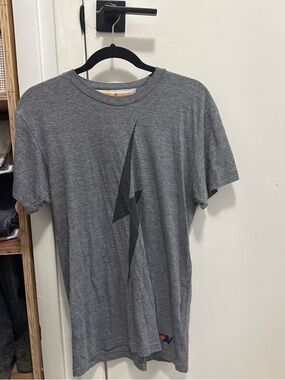 Aviator Nation Lighting Bolt Crew Neck T-Shirt